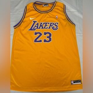 Nike NBA LeBron James 23 Los Angeles Lakers Jersey Men’s 48 Large
